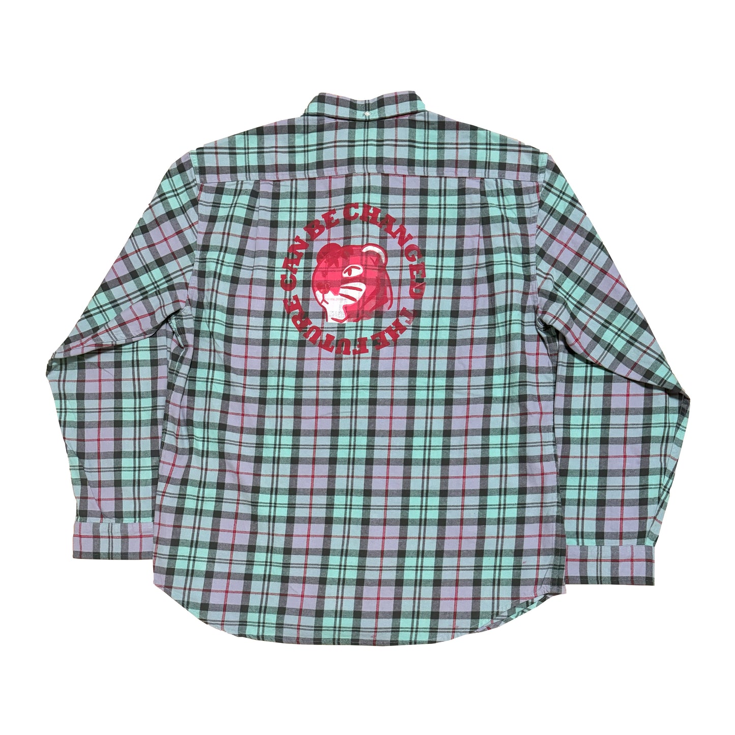 SUPREME PLAID FLANNEL SHIRT #01 (1 OF 1)