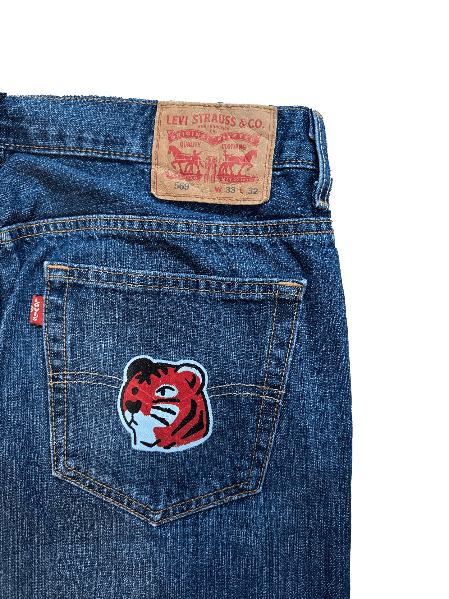 LEVIS Lot 569 Denim Jeans #05 (1 OF 1)